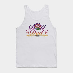 Dog Dad Sunset Tank Top